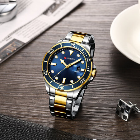 CURREN 8388 MEN'S WATCH (zc035c) + BOX