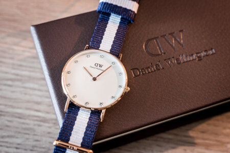 DANIEL WELLINGTON Glasgow Ladies' Watch DW00100078 + BOX