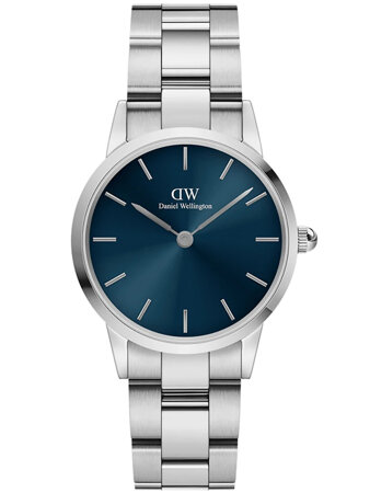 DANIEL WELLINGTON WOMEN'S WATCH DW00100457 Iconic Link Arctic 28mm Blue