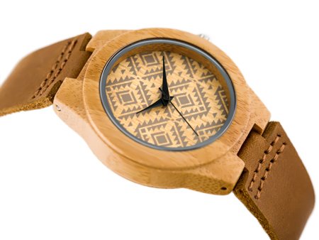 Drewniany zegarek (zx630a) - rozmiar damski