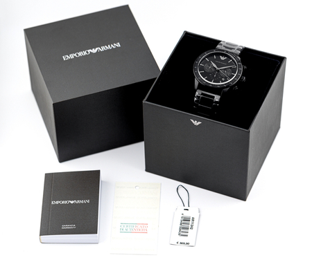 EMPORIO ARMANI MEN'S WATCH AR11241 - MARIO (zi017c)