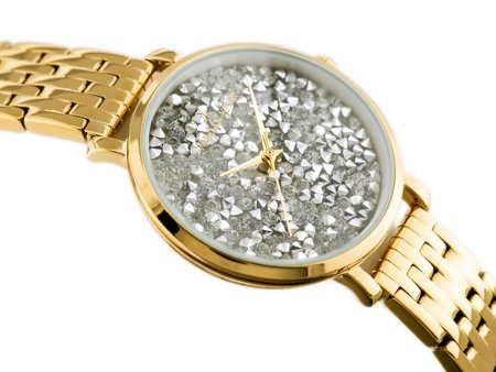 JORDAN KERR WOMEN'S WATCH - SS357 (zj926d) gold/silver