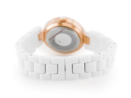 LONGBO WOMEN'S WATCH - CHANNEL - white/gold (zx610a)