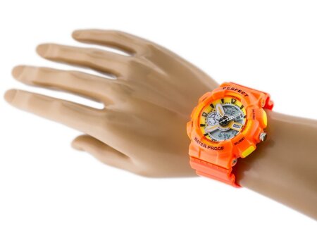 MEN'S PERFECT SHOCK WATCH (zp219f) - orange