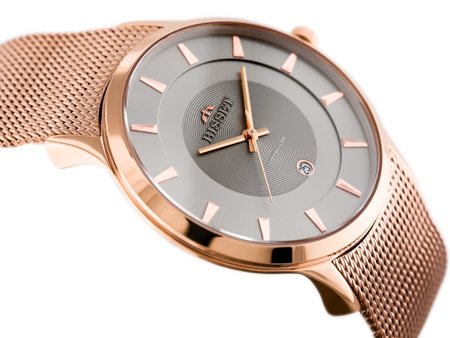 MEN'S WATCH BISSET BSDE47 (zb051e) rose gold/gray