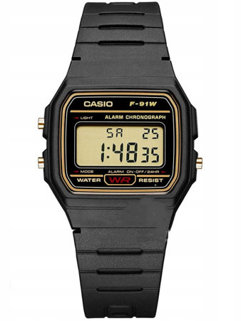 MEN'S WATCH CASIO F-91WG-9QDF + BOX