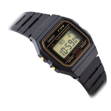 MEN'S WATCH CASIO F-91WG-9QDF + BOX