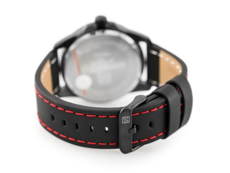 NAVIFORCE MEN'S WATCH - NF9124 (zn055e) + BOX - black/red