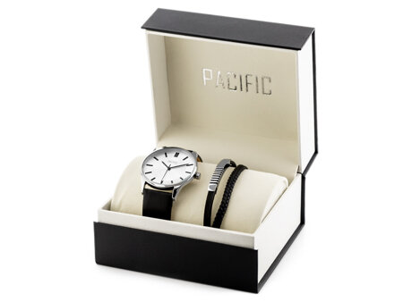 PACIFIC MEN'S WATCH X0091-06 - gift set (zy094a)