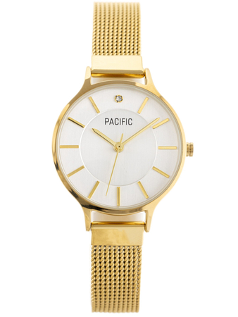 PACIFIC WOMEN'S WATCH X6133-02 - communion mesh (zy728b)