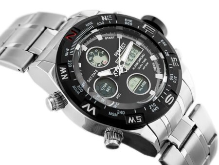 PERFECT MEN'S WATCH - A890 (zp257b) + BOX