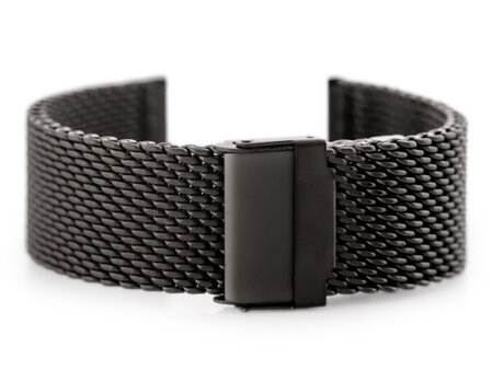 Pacific 10 bracelet - HQ mesh - graphite 22mm