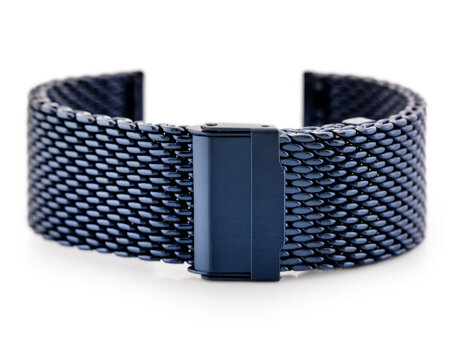 Pacific 12 bracelet - HQ mesh - navy blue 22mm