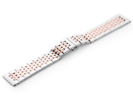 Pacific Bracelet Model 4 silver rose gold 22mm