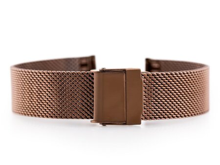 Pacific M6 bracelet - HQ mesh - brown 18mm