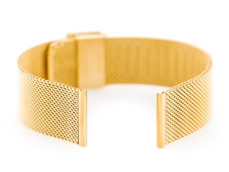 Pacific M6 bracelet - HQ mesh - gold 20mm