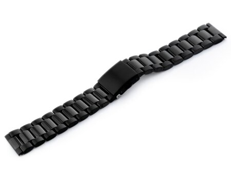 Pacific Model 1 solid bracelet - black 22mm