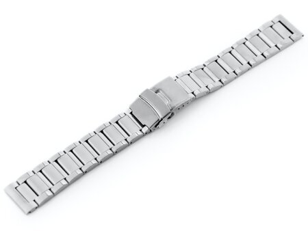 Pacific Model 10 solid silver 18mm bracelet