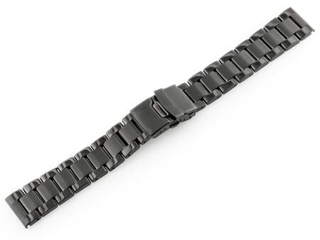 Pacific Model 3 solid bracelet - black 22mm