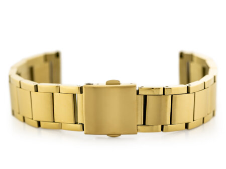 Pacific Model 9 solid gold 20mm bracelet