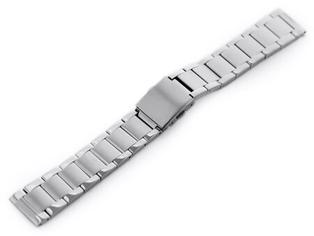 Pacific Model 9 solid silver 18mm bracelet