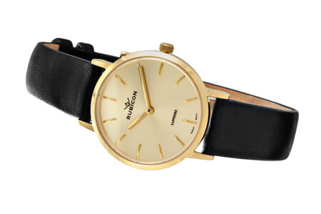 RUBICON RNAD89 WOMEN'S WATCH - gold/gold (zr639c)