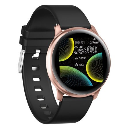 SMARTWATCH G. Rossi SW010-14 rosegold/black (sg005n)