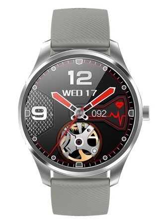 SMARTWATCH MĘSKI G. Rossi SW012-3 silver/gray + dodatkowa BRANSOLETA (sg007c)