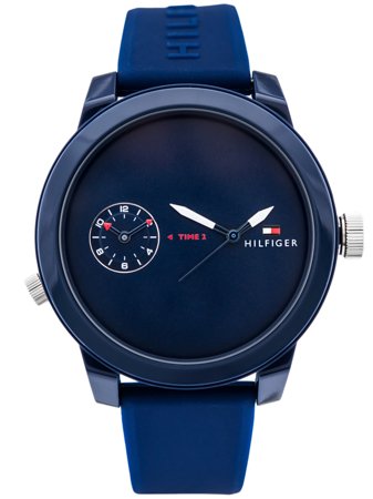 TOMMY HILFIGER MEN'S WATCH 1791325 DENIM (zf028a)