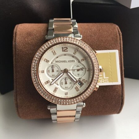 WOMEN'S WATCH MICHAEL KORS MK5820 -PARKER (zm508k) + BOX