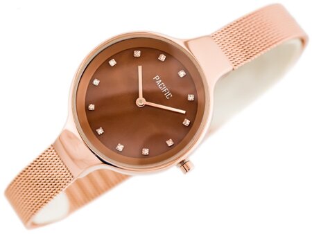 WOMEN'S WATCH PACIFIC 6009 (zy596d) - rosegold