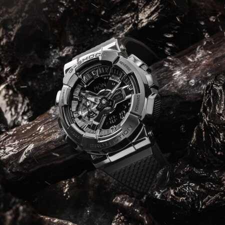 ZEGAREK MĘSKI CASIO G-SHOCK G-STEEL Premium GM-110-1AER (zd127a)