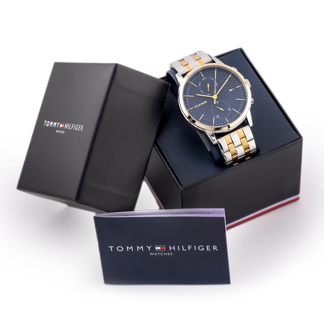 TOMMY HILFIGER MEN'S WATCH 1710432 Easton + BOX
