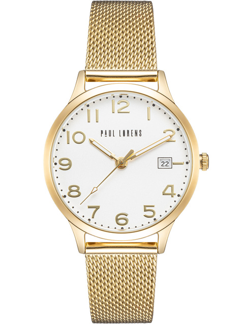 PAUL LORENS WOMEN'S WATCH - PL20000B-3D1 (zg572a) + BOX
