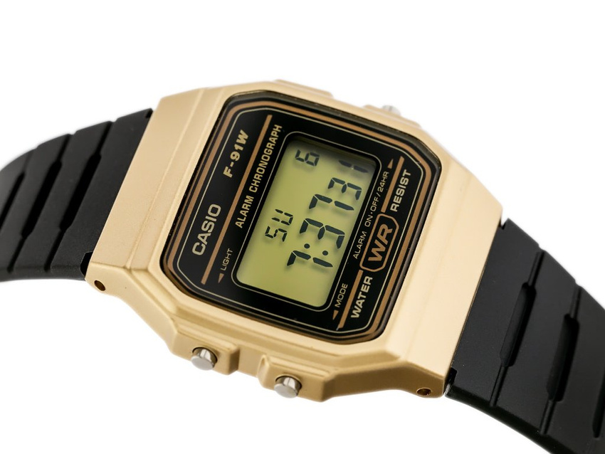 CASIO MEN'S WATCH F-91WM-9A (zd102b) + BOX
