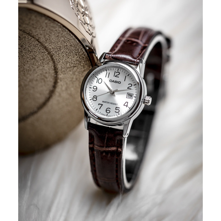 CASIO LTP-V002L-7B2UDF WOMEN'S WATCH (zd584i) + BOX