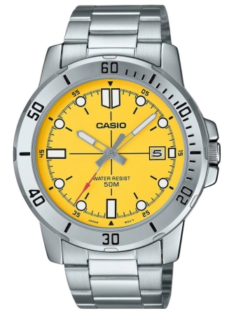 CASIO MEN'S WATCH MTP-VD01D-9E (zd185i) + BOX