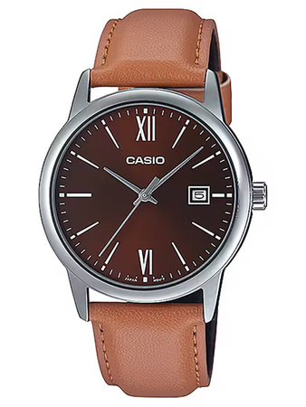 CASIO MEN'S WATCH MTP-V002L-5B3 + BOX (zd224c)