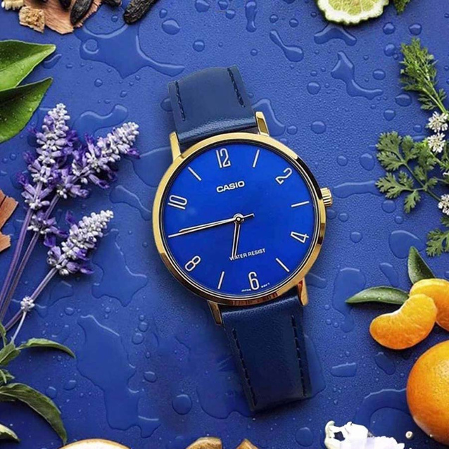 CASIO WOMEN'S WATCH LTP-VT01GL-2B + BOX