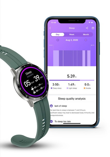 SMARTWATCH MĘSKI G. Rossi SW018-4 black/red (sg012d) WŁASNE TARCZE
