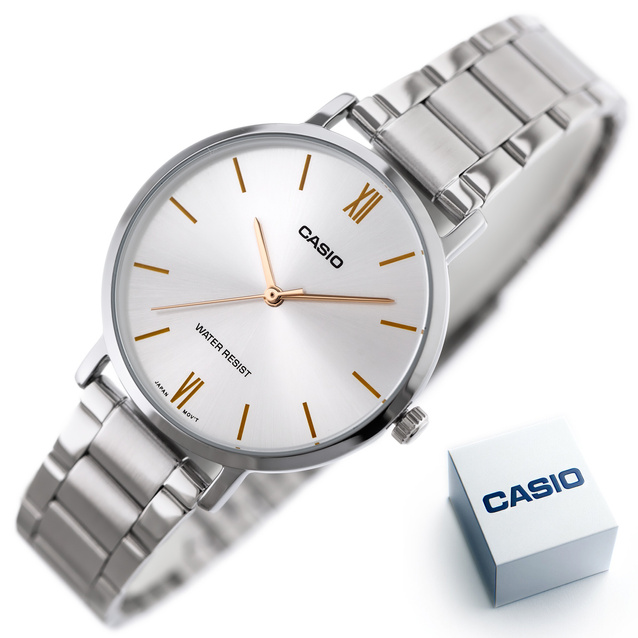 ZEGAREK DAMSKI CASIO LTP-VT01D-7B  + BOX (zd613e)