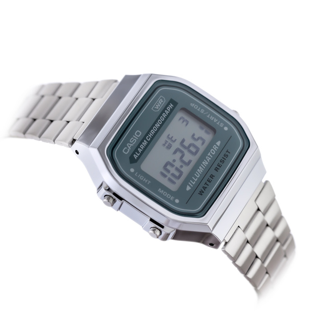 ZEGAREK UNISEX CASIO  Retro Vintage A168WA-3A + BOX