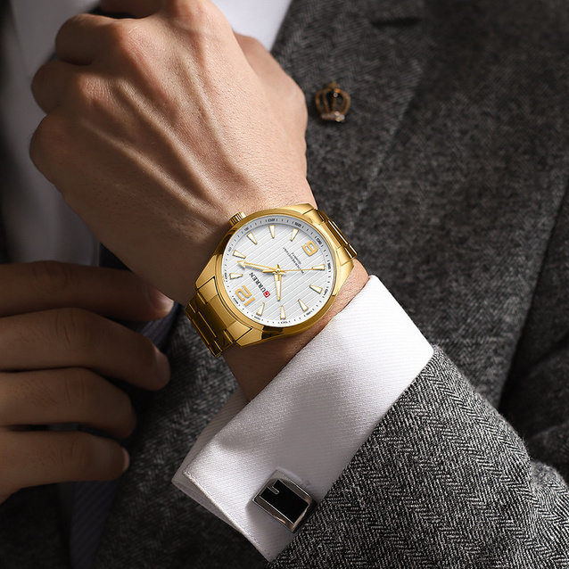 CURREN 8434 MEN'S WATCH (zc039c) + BOX