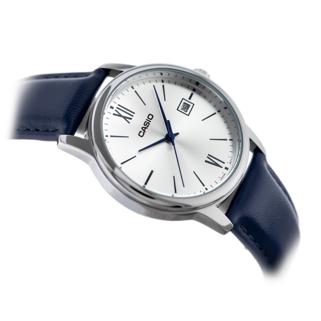CASIO MALE WATCH MTP-V002L-2B3 + BOX (zd224b)