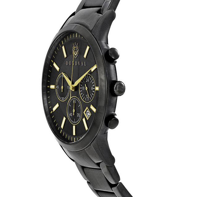 MEN'S DONOVAL WATCHES CHRONOSTAR DL0026 - CHRONOGRAPH + BOX (zdo004c)