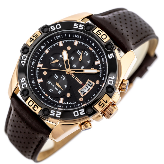 PAUL LORENS MALE WATCH -PL8754A5-1B1 (zg375d) + BOX