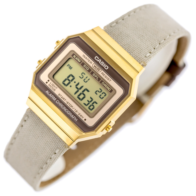 Zegarek Unisex Casio Retro Vintage A700WEGL-7AEF (zd641a)