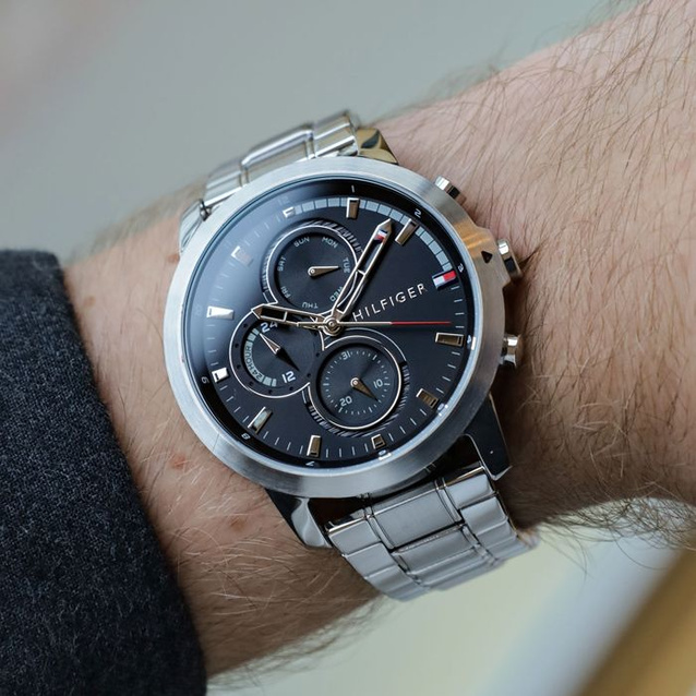 TOMMY HILFIGER Jameson Men's Watch 1792048 (zf114a) + BOX