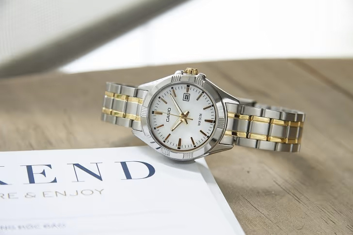 ZEGAREK DAMSKI CASIO LTP-1308SG-7AVDF (zd605c) + BOX