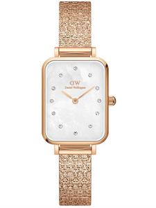 ZEGAREK DAMSKI DANIEL WELLINGTON Quadro Lumine Pressed Piano 20mm DW00100578 + BOX (zw519b)